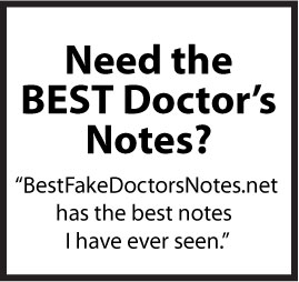 best fake doctors notes